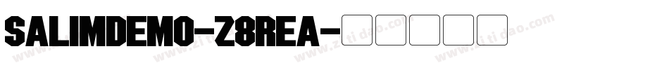 SalimDemo-z8Rea字体转换