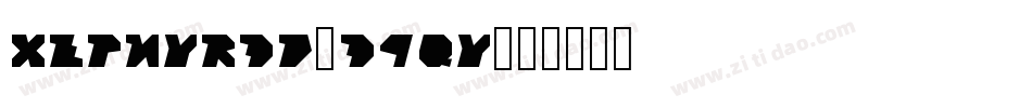 Xephyr3D-34qy字体转换 Xephyr3D-34qy字体转换
