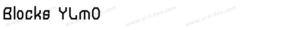 Blocks-YLmO字体转换