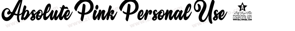 Absolute-Pink-Personal-Use-2字体转换