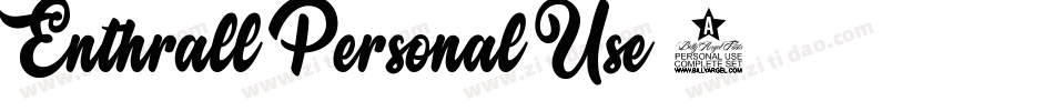 Enthrall-Personal-Use-2字体转换