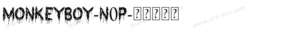 Monkeyboy-n0P字体转换