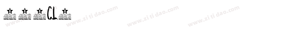 105cl4字体转换