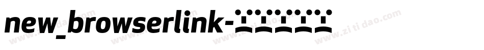 new_browserlink字体转换