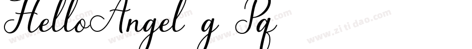 HelloAngel-g9Pq字体转换