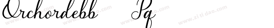 Orchordebb-62Pq字体转换