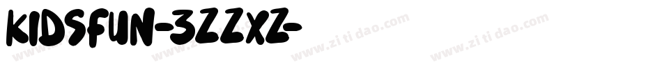 Kidsfun-3zZxZ字体转换