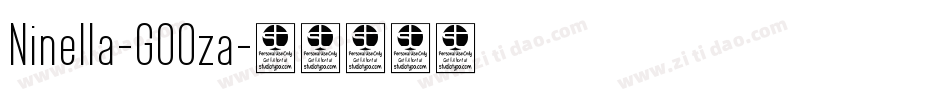 Ninella-GOOza字体转换