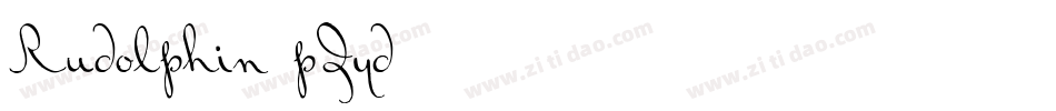 Rudolphin-pZyd字体转换