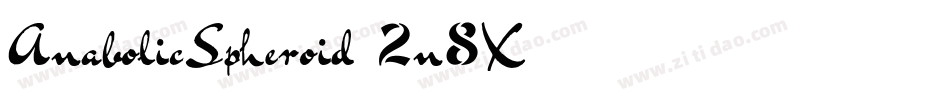 AnabolicSpheroid-2n8X字体转换