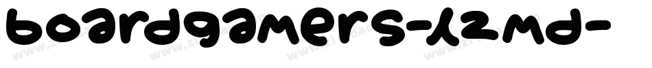 Boardgamers-lzmd字体转换