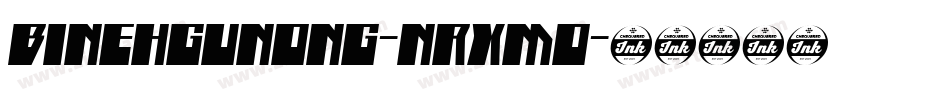 Binehgunong-nRxmO字体转换