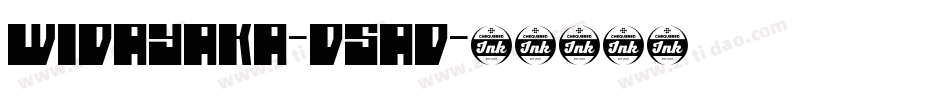 Widayaka-D5Ad字体转换