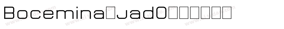 Bocemina-jadO字体转换