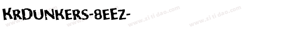 KrDunkers-8eEz字体转换