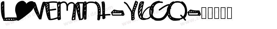LoveMint-y6Gq字体转换 LoveMint-y6Gq字体转换