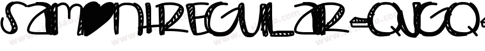 SamontRegular-qJGq字体转换