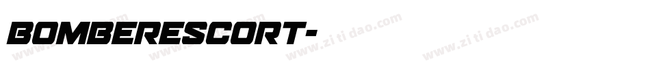 bomberescort字体转换