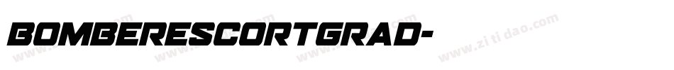 bomberescortgrad字体转换