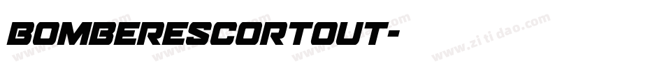 bomberescortout字体转换
