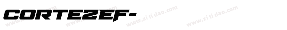 CortezEF字体转换