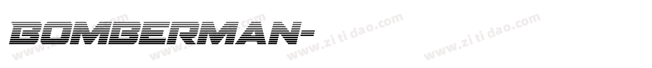 Bomberman字体转换