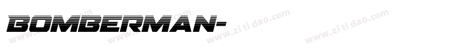 Bomberman字体转换