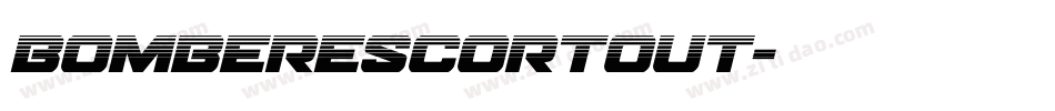 bomberescortout字体转换