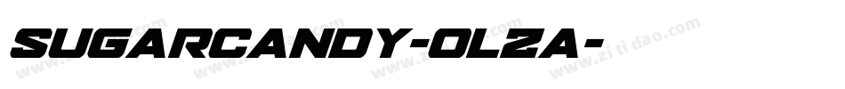 SugarCandy-olZa字体转换