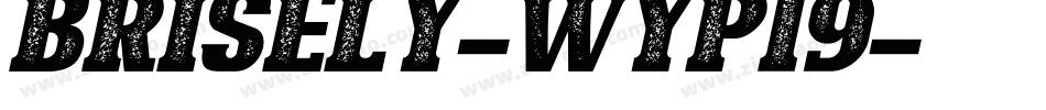Brisely-Wyp19字体转换