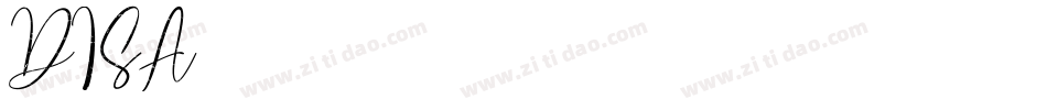 DISA字体转换