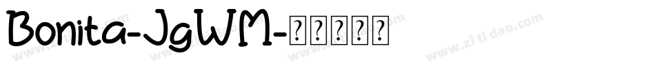 Bonita-JgWM字体转换