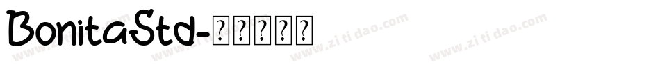 BonitaStd字体转换