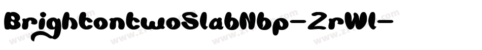 BrightontwoSlabNbp-2rWl字体转换