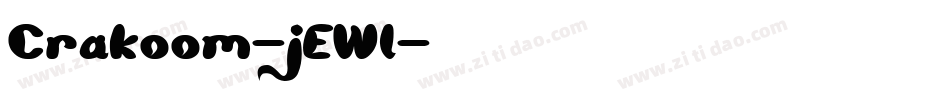 Crakoom-jEWl字体转换