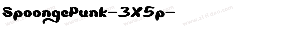 SpoongePunk-3X5p字体转换
