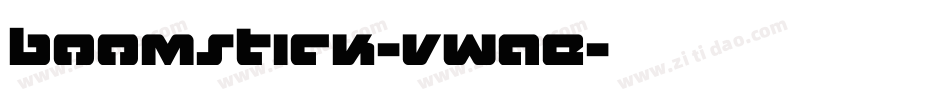 Boomstick-vwaE字体转换