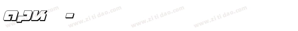 apk字体字体转换