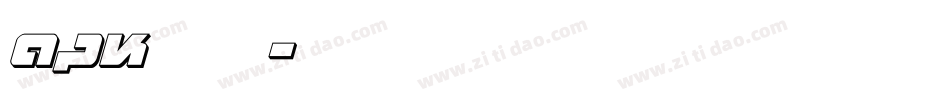 apk格式字库字体转换