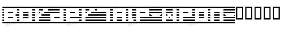 Border7Alp-Wpon字体转换