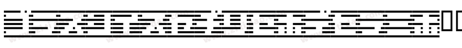 Border7Alp-Wpon字体转换