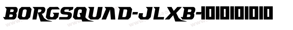 Borgsquad-JLxB字体转换