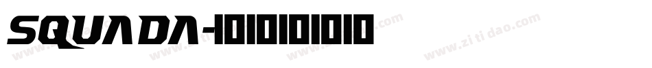 Squada字体转换