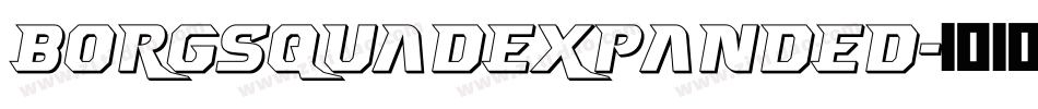 borgsquadexpanded字体转换