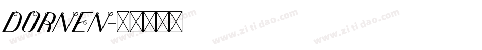 DORNEN字体转换