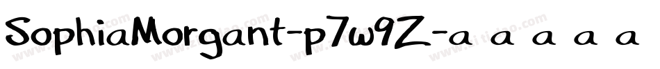 SophiaMorgant-p7w9Z字体转换