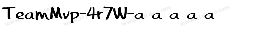TeamMvp-4r7W字体转换