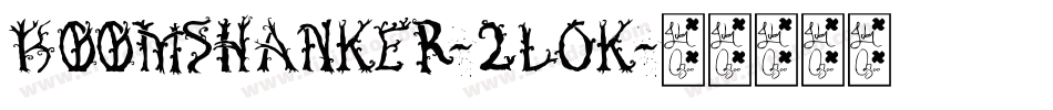 BoomShanker-2L0K字体转换