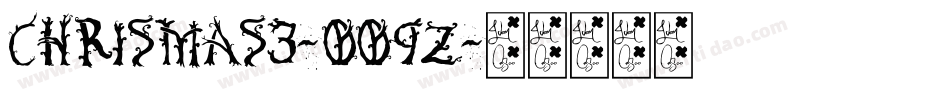 Chrismas3-oo9z字体转换