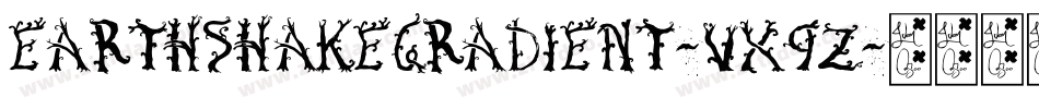 EarthshakeGradient-vx9Z字体转换